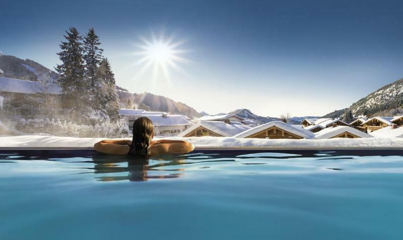 באד הינדלאנג Alpin Chalets Oberjoch - Luxus Unterkunft Mit Privatem Spa Und Zugang Zu 3000 Qm Spa Panoramahotel Oberjoch מראה חיצוני תמונה